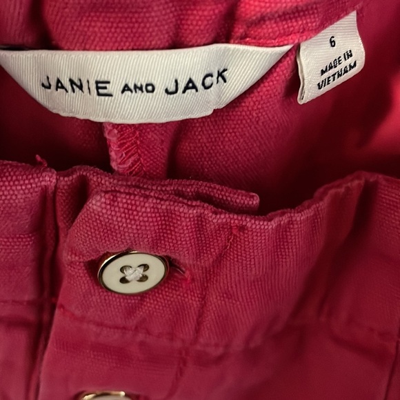 Janie and Jack pink sailor shorts - Picture 3 of 5